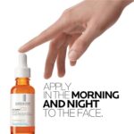 La Roche-Posay Pure 12% Vitamin C Serum For Face With Hyaluronic Acid & Salicylic Acid, Hydrating Face Serum, Boost Radiance & Reduce Wrinkles, 2 Formulas for Normal or Oily Skin Control - Image 10