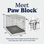 MidWest Homes for Pets 42-Inch iCrate for Large Breeds, 71-90 lbs, Single Door Folding Dog Crate with Divider Panel, Leak-Proof Tray & Secure Latch, Portable, Durable & Easy to Assemble - Image 5