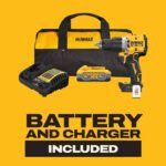 DEWALT 20V MAX Cordless Drill and Impact Driver, Power Drill Brushless 2-Tool Power Tool Combo Kit, Includes 2 Batteries, Charger and Bag (DCK277D2) - Image 11