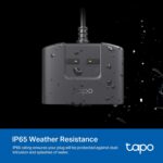 TP-Link Tapo Matter Outdoor Smart Plug, 2 Individual Outlets, IP65 Weather Resistance, Works with Apple Home, Alexa, Google Home, Long Wi-Fi Range, 2.4G Wi-Fi Only, ETL Certified (Tapo P400M) - Image 6