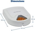 PetSafe Automatic Dog Feeder, 5 Meals, 40 oz Capacity, Plastic, for Dry Food, Multiple Pets - Image 5