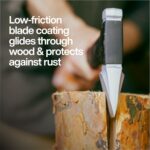 Fiskars X36 Super Splitting Axe 36", Forged Steel Blade for More One-Strike Splits on Large Logs, Shock-Absorbing FiberComp Handle & Low-Friction Coating for Easy Removal & Rust Protection - Image 7