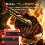 Ninja FlexFlame ProConnect Grill & Smoker | 5-in-1 Smart Cooking System | Electric & Propane | App-Connected | 3-Burner Digital Control | Roast, Griddle & Pizza Maker | Black/Gold | PG305 - Image 6