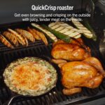 Ninja FlexFlame ProConnect Grill & Smoker | 5-in-1 Smart Cooking System | Electric & Propane | App-Connected | 3-Burner Digital Control | Roast, Griddle & Pizza Maker | Black/Gold | PG305 - Image 9