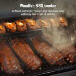 Ninja FlexFlame ProConnect Grill & Smoker | 5-in-1 Smart Cooking System | Electric & Propane | App-Connected | 3-Burner Digital Control | Roast, Griddle & Pizza Maker | Black/Gold | PG305 - Image 10