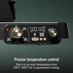 Ninja FlexFlame ProConnect Grill & Smoker | 5-in-1 Smart Cooking System | Electric & Propane | App-Connected | 3-Burner Digital Control | Roast, Griddle & Pizza Maker | Black/Gold | PG305 - Image 13