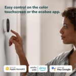 ecobee Smart Thermostat Essential - Energy Star Certified programmable Wi-Fi Thermostat - Works with Siri, Alexa, and Google Assistant - Image 5