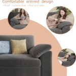 EASE MOOSE Oversized Modular Sectional Sofa, Extra Large U Shape Sectional Cloud Couch,Comfty Deep Modular Sofa with Ottoman for Living Room - Image 7