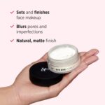 IT Cosmetics Bye Bye Pores – Poreless Finish Loose Setting Powder Makeup – Translucent Blurring Face Powder for All Skin Tones – with Peptides, Silk, Collagen & Antioxidants – 0.23 oz - Image 5