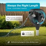 GARDENA Automatic Retractable Garden Hose Reel - 66 Feet - 360 Degree Swivel Outdoor Hose Reel with Metal Spike Base - Auto Retract - UV Resistant Housing - Easy Install No Tools Required - 18614 - Image 5