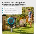 GARDENA Automatic Retractable Garden Hose Reel - 66 Feet - 360 Degree Swivel Outdoor Hose Reel with Metal Spike Base - Auto Retract - UV Resistant Housing - Easy Install No Tools Required - 18614 - Image 7