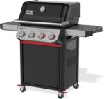 Weber Spirit® E‑425C Gas Grill (Liquid Propane) for Outdoor Cooking – Black, 4‑Burner Grill with 2 Boost Burners, Porcelain-Enameled Cast-Iron Grates & Sear Zone - Image 4