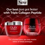 Olay Face Moisturizer, Regenerist Micro-Sculpting Cream for Women, Fragrance-Free - Anti-Aging, Anti-Wrinkle, Firming Skin Care - Triple Collagen Cream, Peptide, Hyaluronic Acid, Niacinamide, 1.7oz - Image 12