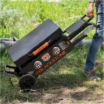 Blackstone 2350 On-the-Go 22” Omnivore Flex-Fold Griddle with Locking Hood, Powder Coated Steel, Black - Image 6