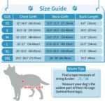 Malier Dog Life Jacket, High Buoyancy Shark Swimsuit, Ripstop American Flag, Medium, Red & Dark Blue - Image 7