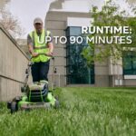 Greenworks 82V 21" Self-Propelled Lawn Mower, 8.0Ah Battery + Dual Port Charger - Image 5