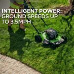 Greenworks 82V 21" Self-Propelled Lawn Mower, 8.0Ah Battery + Dual Port Charger - Image 9