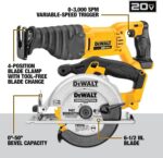 DEWALT 20V MAX Power Tool Combo Kit, 10 Tool Cordless Power Tool Set, 2 Batteries, Charger and 2 Bags Included, Dewalt Brushless Combo Kit (DCK1021D2) - Image 4