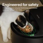 PETLIBRO Automatic Wet Food Cat Feeder 2026 New Version with Semiconductor Cooling, Refrigerated 3 Fresh Meals in 3 Days, App-Controlled Pet Food Dispenser, Stainless Steel Bowl, Easy to Clean - Image 6
