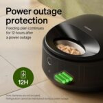 PETLIBRO Automatic Wet Food Cat Feeder 2026 New Version with Semiconductor Cooling, Refrigerated 3 Fresh Meals in 3 Days, App-Controlled Pet Food Dispenser, Stainless Steel Bowl, Easy to Clean - Image 8
