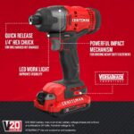 CRAFTSMAN V20 Power Tool Combo Kit, 7-Tool Cordless Power Tool Set with 2 Batteries and Charger (CMCK700D2) - Image 4
