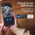 ADT Blu Doorbell Camera Kit, DIY Home Security System with 2K HD Smart Video Doorbell, 180 Degree View, Wireless, Night Vision, Weather Resistant, Door/Window Sensors, ADT+ App Control - Image 5