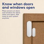 ADT Blu Doorbell Camera Kit, DIY Home Security System with 2K HD Smart Video Doorbell, 180 Degree View, Wireless, Night Vision, Weather Resistant, Door/Window Sensors, ADT+ App Control - Image 6