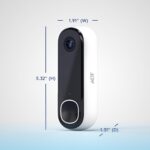 ADT Blu Doorbell Camera Kit, DIY Home Security System with 2K HD Smart Video Doorbell, 180 Degree View, Wireless, Night Vision, Weather Resistant, Door/Window Sensors, ADT+ App Control - Image 8