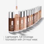 Clinique Beyond Perfecting Lightweight Liquid Foundation + Concealer For Dry Combination to Oily Skin Types | Full Coverage + Natural Matte Finish - Image 4