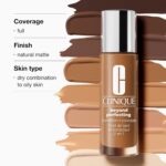 Clinique Beyond Perfecting Lightweight Liquid Foundation + Concealer For Dry Combination to Oily Skin Types | Full Coverage + Natural Matte Finish - Image 6