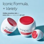 POND’S Rejuveness Face Cream – Anti-Aging Face Moisturizer with AHA’s, Vitamin E & Collagen – Daily Wrinkle Cream for Women – Hydrating Collagen Face Cream – Dermatologist Tested, 14.1 oz - Image 7