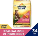 Nature's Recipe Grain Free Dry Dog Food, Salmon, Sweet Potato & Pumpkin Recipe, 34 lb. Bag - Image 3