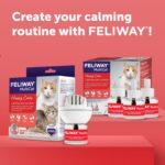 FELIWAY MultiCat Cat Calming Diffuser Kit and 1 Pack Refill – Helps Reduce Fighting, Tension and Aggression Between Cats Due to Stress – 30‑Day Cat Pheromone Plug in Diffuser for Multi‑Cat Homes - Image 8
