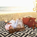 SAND MINE Waterproof Outdoor Rug 5x8 ft, Plastic Reversible Rug, Modern Area Rug, Large Floor Mat for Outdoors, RV, Patio, Backyard, Deck, Picnic, Beach, Camping, Black & Beige - Image 8