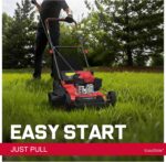 PowerSmart EasyGlide 21-Inch Gas Lawn Mower, 144cc 4-Stroke OHV Engine, Push Walk-Behind, 3-in-1 Mulch/Bag/Side Discharge, Steel Deck, 6 Height Adjustment - Image 8