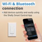Shelly Plus Wall Dimmer UL | WiFi Smart Wall Dimmer Switch | Home Automation | Bluetooth Gateway | Compatible with Alexa, Home Assistant & Google | No Hub | Timer Schedule | Dimmable Lights - Image 5