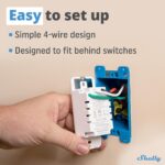 Shelly Plus Wall Dimmer UL | WiFi Smart Wall Dimmer Switch | Home Automation | Bluetooth Gateway | Compatible with Alexa, Home Assistant & Google | No Hub | Timer Schedule | Dimmable Lights - Image 7