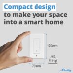 Shelly Plus Wall Dimmer UL | WiFi Smart Wall Dimmer Switch | Home Automation | Bluetooth Gateway | Compatible with Alexa, Home Assistant & Google | No Hub | Timer Schedule | Dimmable Lights - Image 8