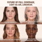 Charlotte Tilbury Airbrush Flawless Matte Foundation - Full Coverage Liquid Makeup with a Natural-Matte Finish - Smoothes & Blurs Pores - Waterproof & Transfer Resistant - Image 5
