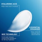 CeraVe Moisturizing Cream, Body and Face Moisturizer for Dry Skin, Body Cream with Hyaluronic Acid and Ceramides, Daily Moisturizer, Oil-Free, Fragrance Free, Non-Comedogenic, 19 Ounce - Image 5