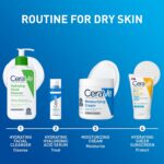 CeraVe Moisturizing Cream, Body and Face Moisturizer for Dry Skin, Body Cream with Hyaluronic Acid and Ceramides, Daily Moisturizer, Oil-Free, Fragrance Free, Non-Comedogenic, 19 Ounce - Image 10