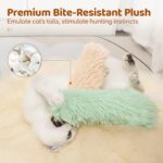 Potaroma Cat Toys Pillows, 3 Pack, Soft and Durable Crinkle Sound with Catnip Inside, Interactive Indoor Kitten Kicker, Promotes Kitty Exercise - Image 6