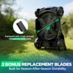 18" 40V Cordless Lawn Mower for Small to Medium Yards, Capable of Gas-Like Cuts with Brushless Motor, Used for Mulching/Bagging, 6 Heights for Seasonal Grass, Dual 5.0Ah Batteries Included - Image 5