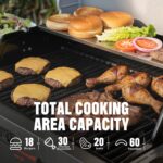 Monument Grills 4 Burner Stainless Steel Propane Mesa 2 Gas Grill, 500°F in 5 Mins, 525 sq.in, 37,000 BTU, with Broil Zone, Foldable Side Shelves, Knob Controls, Built in Thermometer, Mesa II 410BZ - Image 7