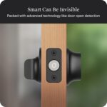 Level Lock Pro - World’s Smallest, Fastest, Innovative Smart Lock - Matter-Over-Thread Deadbolt Plus Apple Home Key - Keyless & Remote Access via Apple, Alexa, Google Home, SmartThings (Matte Black) - Image 4