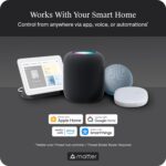 Level Lock Pro - World’s Smallest, Fastest, Innovative Smart Lock - Matter-Over-Thread Deadbolt Plus Apple Home Key - Keyless & Remote Access via Apple, Alexa, Google Home, SmartThings (Matte Black) - Image 7