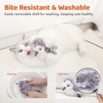 Potaroma Cat Toys Flapping Bird (No Flying), Lifelike Sandpiper Chirp Tweet, Rechargeable Touch Activated Kitten Toy Interactive Cat Exercise Toys for All Breeds Cat Kicker Catnip Toys 4.0" - Image 5