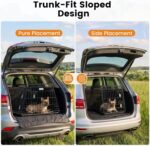 Gardner Pet Collapsible Dog Crate for Car, Portable Metal Frame Travel Dog Crate, Tapered Kennel Fit SUV Trunk, Car Dog Cage Measures 29" Lx 18.5" W x 21" H Kennel Carrier for Puppy/Small Dogs - Image 3
