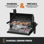 Oklahoma Joe's Rambler Portable Charcoal Grill with 218 sq. in. Cooking Area in Black - Image 5