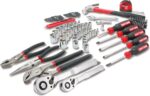 CRAFTSMAN 102-Piece Tool Kit for Home and Car, Durable Hand Tools Set with SAE and Metric Socket Set, Screwdrivers, Wrench, Hammer, Pliers, Knife, Hex Keys, Specialty Bits, Tape Measure (CMMT99449) - Image 5